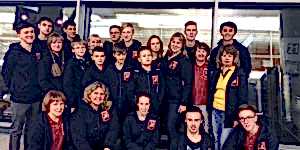 Казахстанская сборная перед полётом на олимпиаду WRO в Тайланде