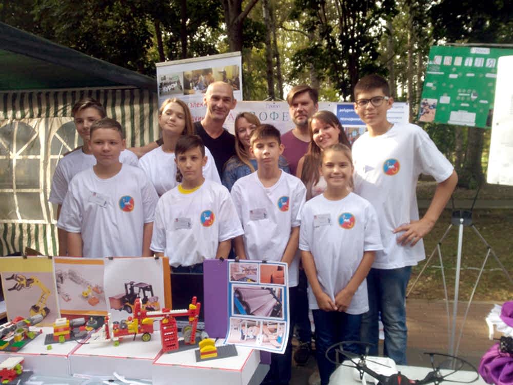 Робоцентр Полигон на Дне города Балашихи 2018