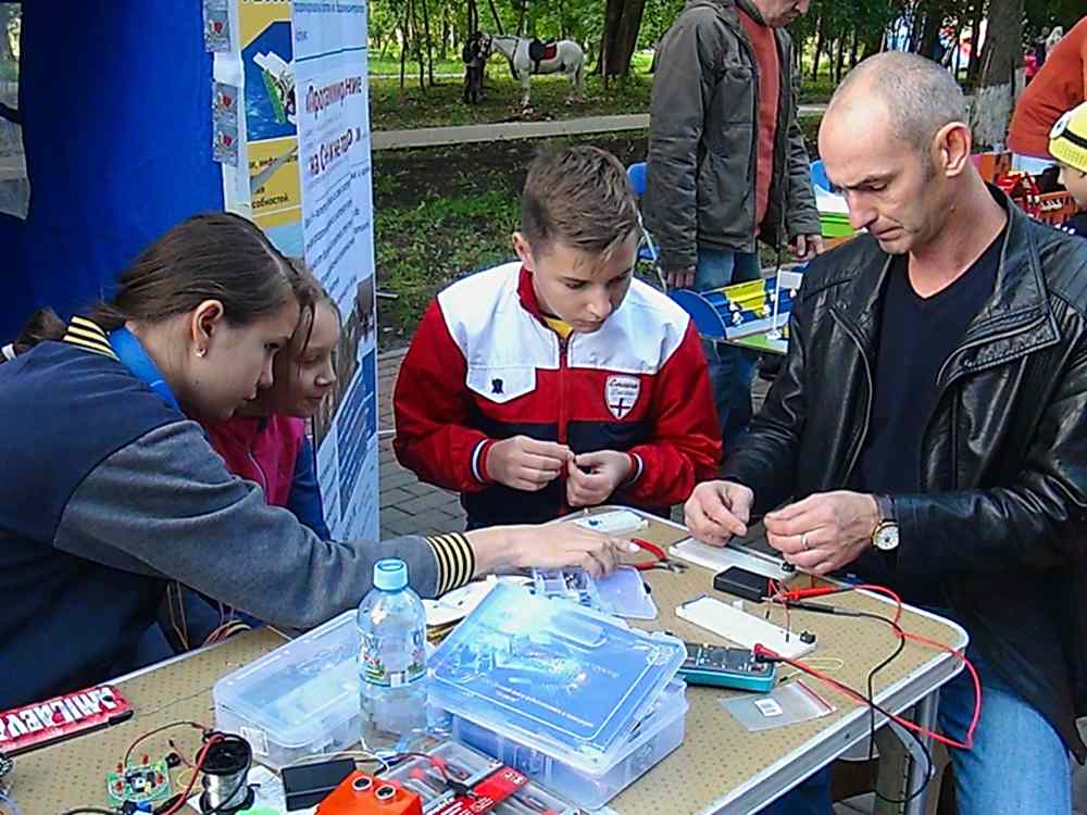 Робоцентр Полигон на Дне города Балашихи 2017