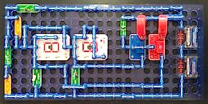 Макет сайта из электронного конструктора Знаток