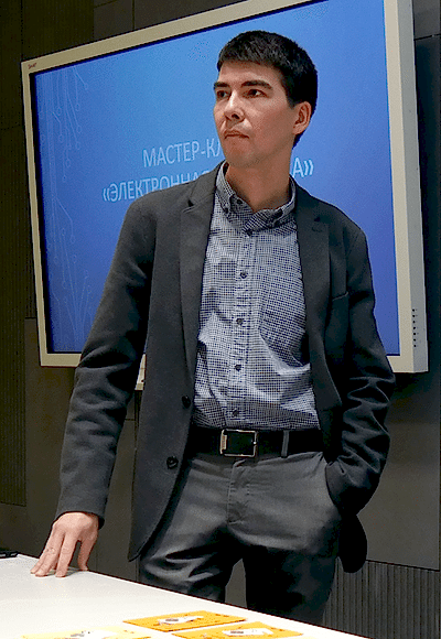 Учитель робототехники в Робоцентре Полигон Рудых Денис Геннадиевич